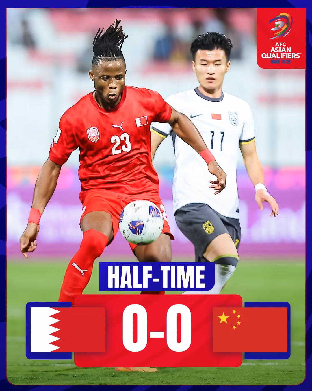 Tuyển Trung Quốc thắng nghẹt thở Bahrain, thắp lại hy vọng đi World Cup 2026 ảnh 2
