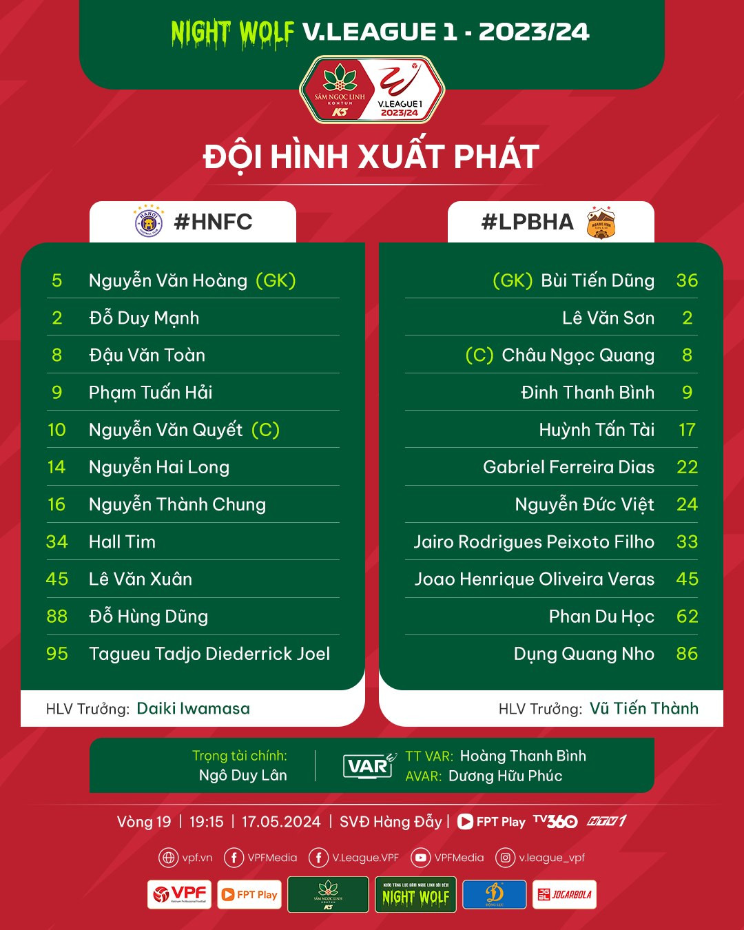 Hà Nội FC chấm dứt chuỗi 9 trận bất bại của LPBank HAGL với chiến thắng 2-0 ảnh 1 Hà Nội FC chấm dứt chuỗi 9 trận bất bại của LPBank HAGL với chiến thắng 2-0 ảnh 1