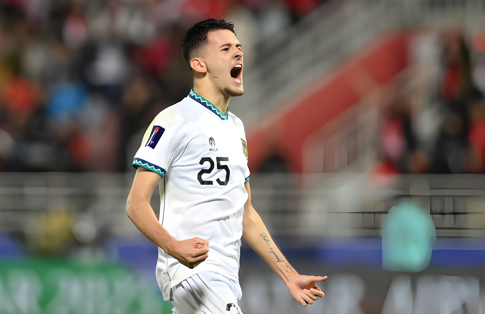 Hubner ăn mừng chiến thắng trước tuyển Việt Nam tại Asian Cup 2023