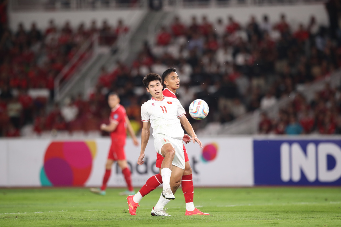 Mạnh Dũng đang chơi khá tốt. Ảnh: Văn Văn