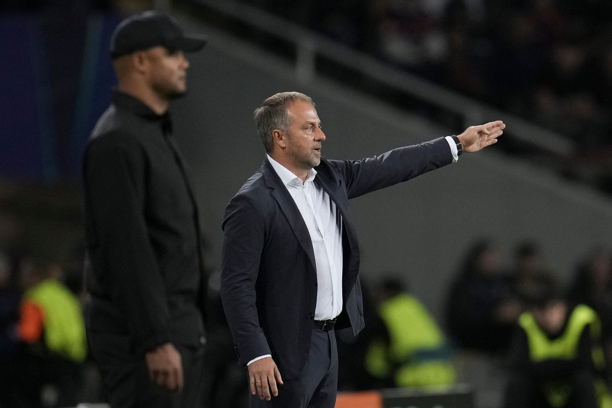 HLV Kompany hoàn toàn bất lực trước Flick HLV Kompany hoàn toàn bất lực trước Flick