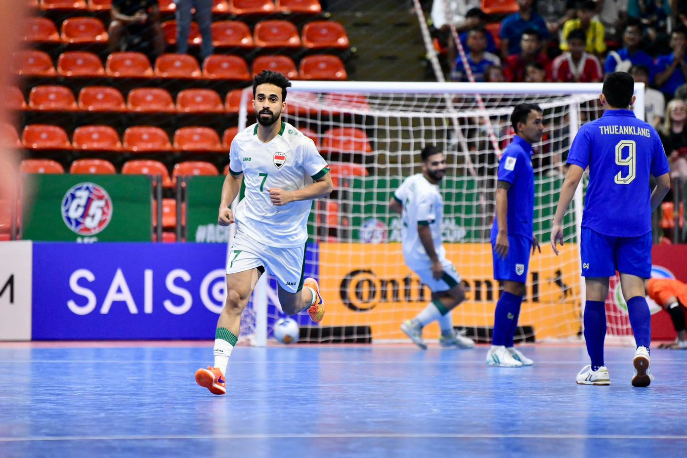 Tuyển futsal Iraq gây bất ngờ trước Thái Lan