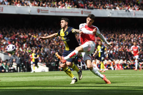 Thắng Bournemouth 3 sao, Arsenal tăng áp lực đua vô địch cho Man City ảnh 8 Thắng Bournemouth 3 sao, Arsenal tăng áp lực đua vô địch cho Man City ảnh 8