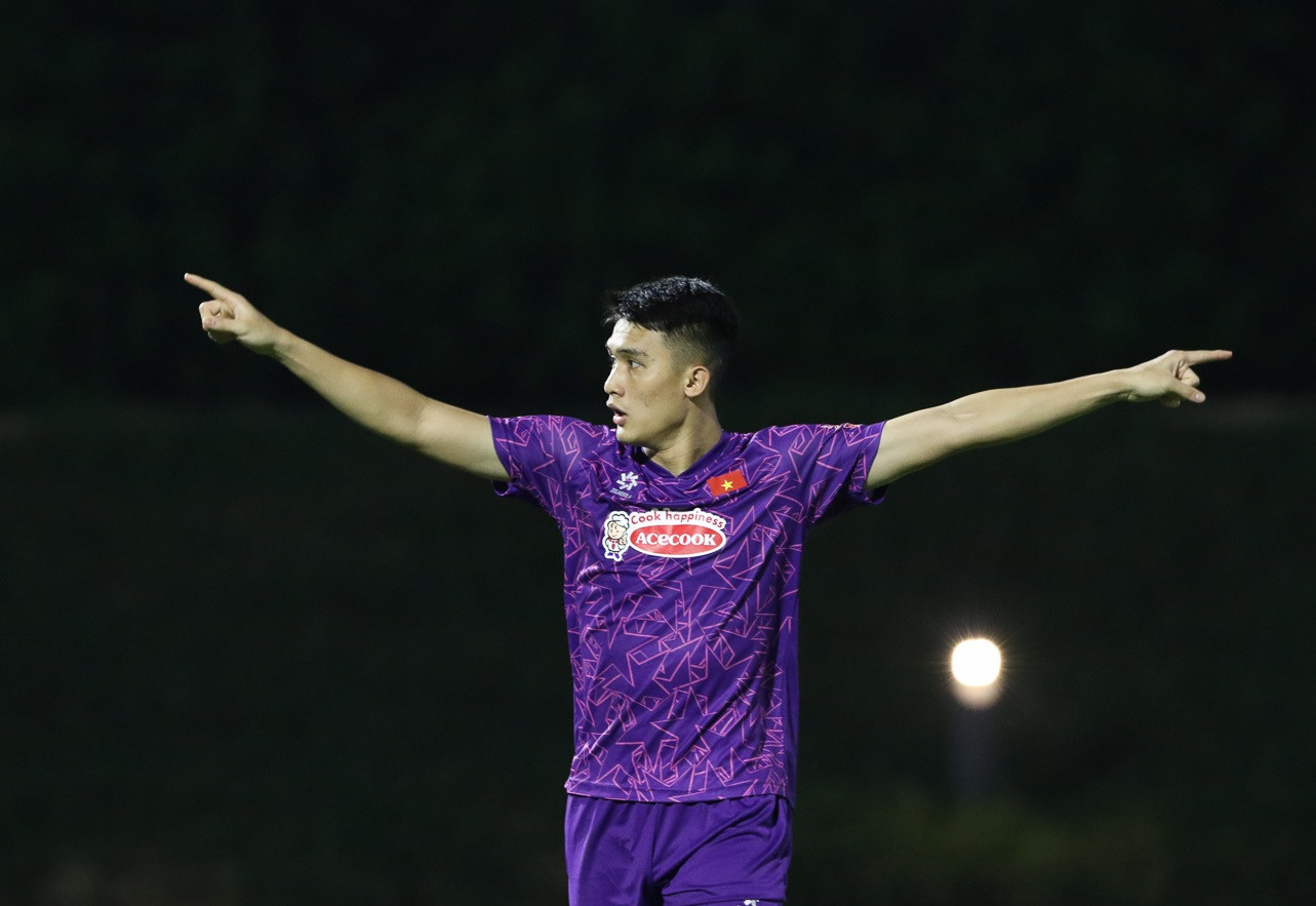 Võ Nguyên Hoàng là số 10 của U23 Việt Nam. Ảnh: VFF Võ Nguyên Hoàng là số 10 của U23 Việt Nam. Ảnh: VFF