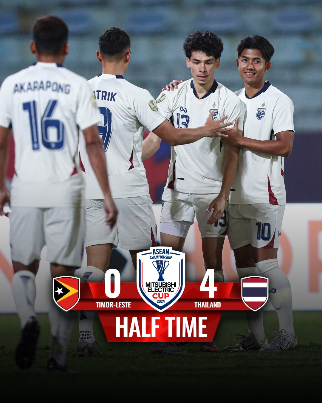 Thái Lan vùi dập Timor Leste 10 bàn không gỡ ở Hàng Đẫy ảnh 3