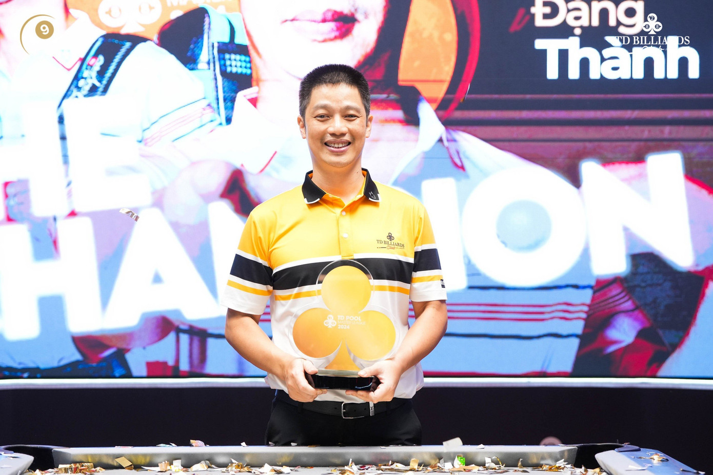 Đặng Thành Kiên giành chức vô địch TD Pool Master League 2024