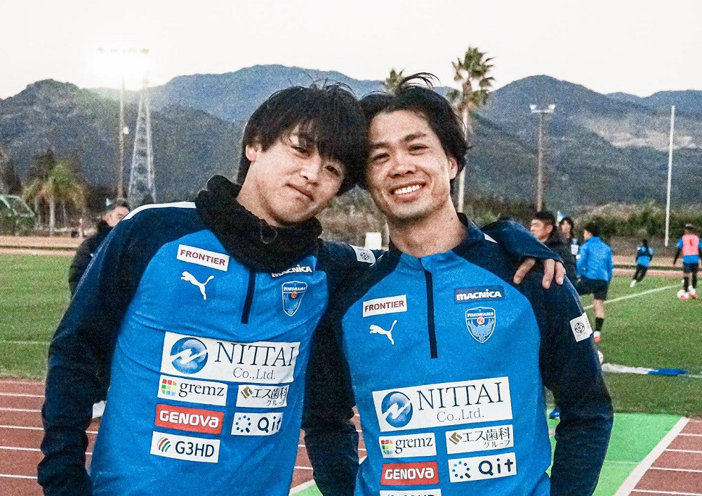 Công Phượng trong buổi tập trước mùa giải của Yokohama FC. Ảnh: CLB Công Phượng trong buổi tập trước mùa giải của Yokohama FC. Ảnh: CLB