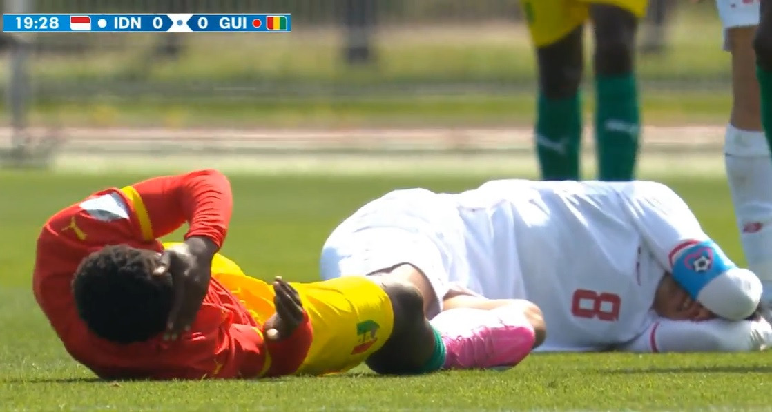 HLV Shin Tae-yong bị đuổi, U23 Indonesia bất lực nhìn Guinea lấy vé dự Olympic 2024 ảnh 7