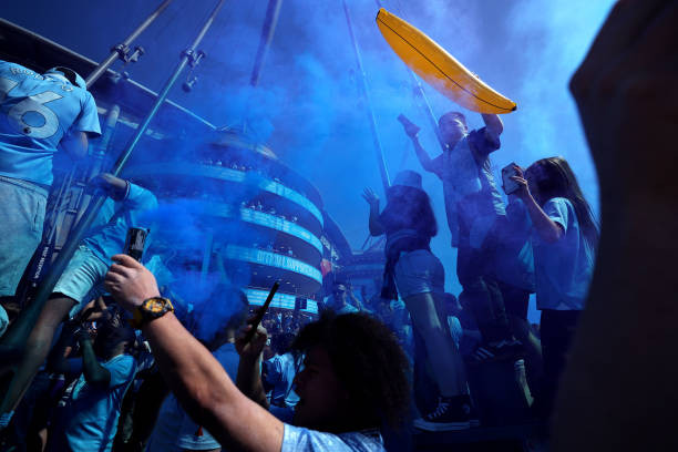 Man City lập kỷ lục vô địch Ngoại hạng Anh 4 lần liên tiếp ảnh 6 Man City lập kỷ lục vô địch Ngoại hạng Anh 4 lần liên tiếp ảnh 6