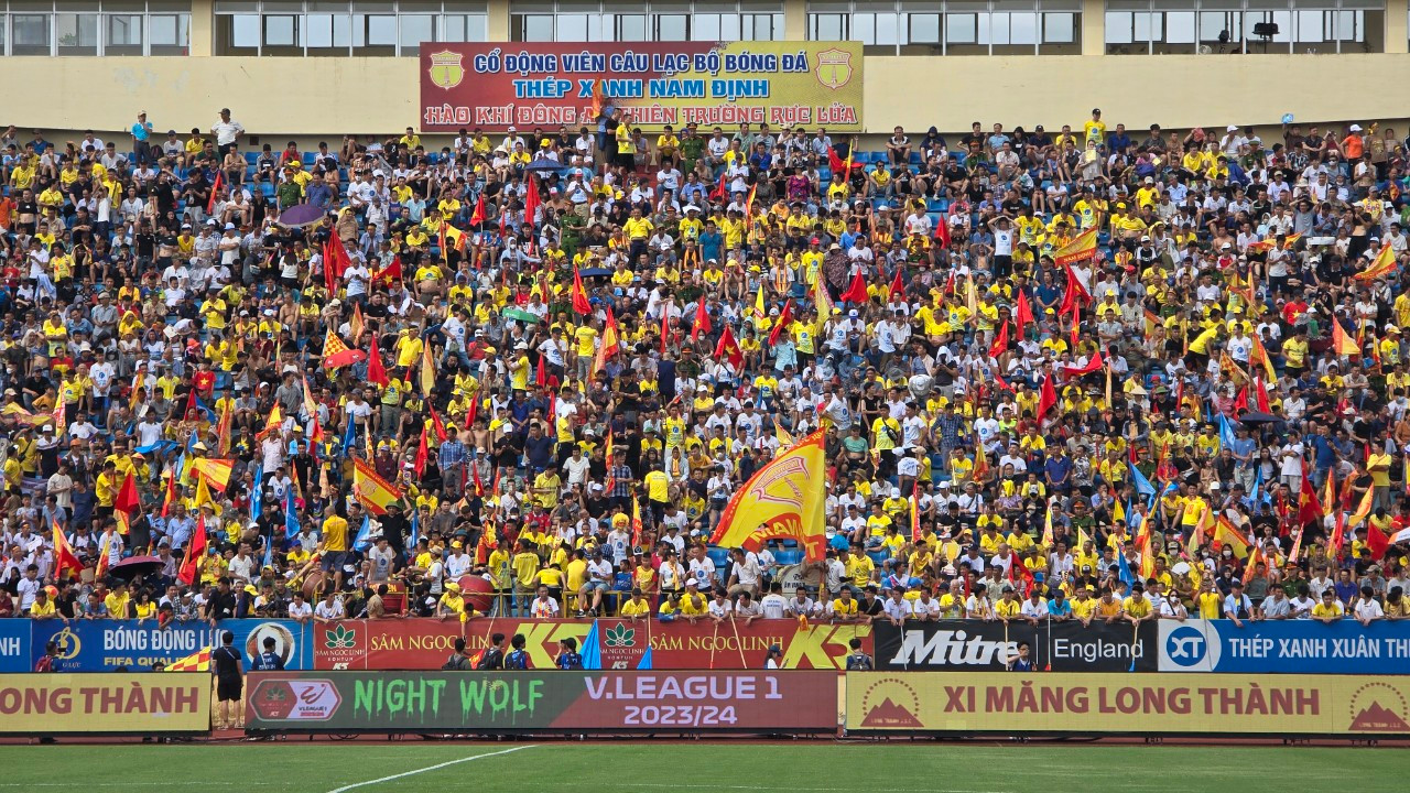  Đại thắng Khánh Hòa 5-1, Thép Xanh Nam Định lên ngôi vô địch trước 1 vòng đấu ảnh 2