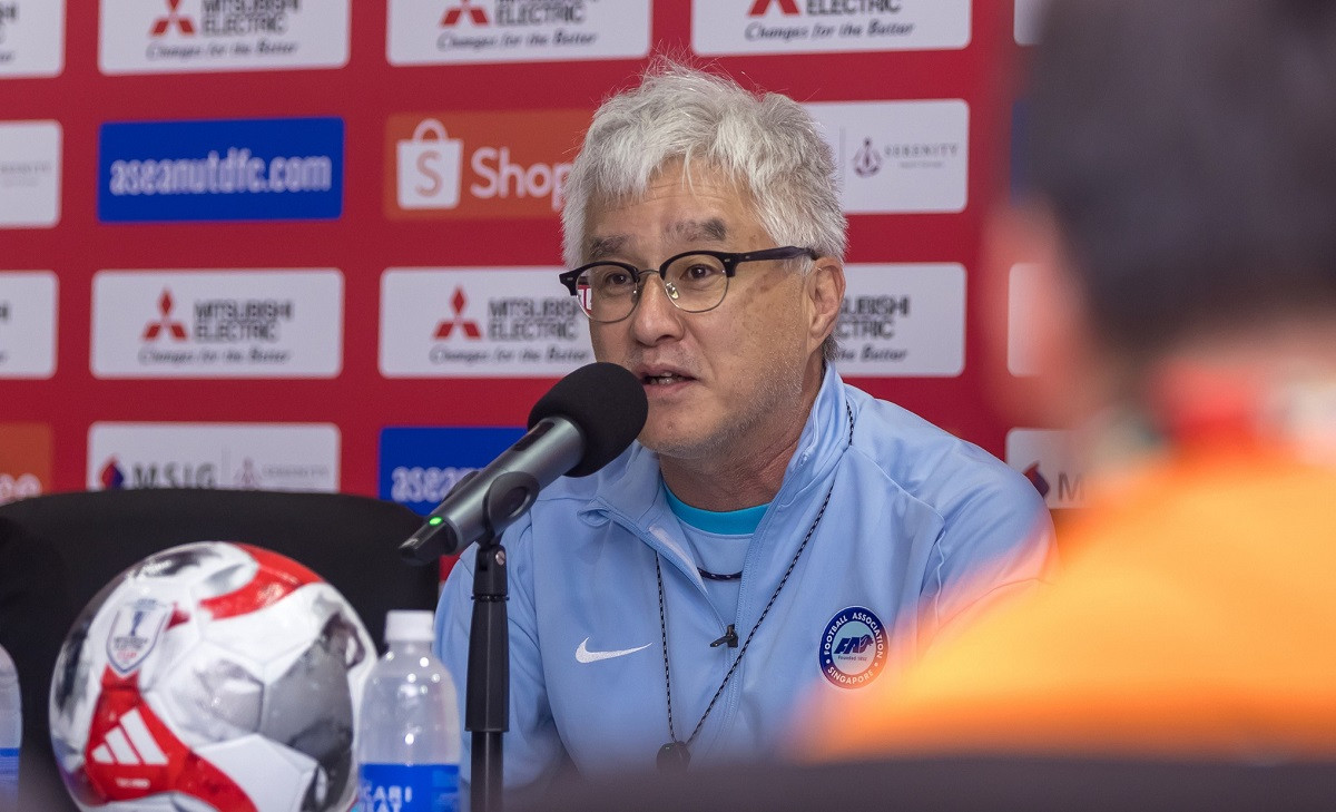 HLV Tsutomu Ogura quyết tâm ngược dòng trước tuyển Việt Nam HLV Tsutomu Ogura quyết tâm ngược dòng trước tuyển Việt Nam