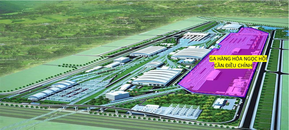 Tư vấn đề xuất bỏ quy hoạch đầu mối đường sắt Nam Hà Nội tại ga Ngọc Hồi, thay thế bằng khu ga Thường Tín và tiếp tục giữ lại ga Hà Nội làm điểm đầu/cuối đường sắt tốc độ cao Bắc - Nam (Ảnh tư vấn lập quy hoạch). Tư vấn đề xuất bỏ quy hoạch đầu mối đường sắt Nam Hà Nội tại ga Ngọc Hồi, thay thế bằng khu ga Thường Tín và tiếp tục giữ lại ga Hà Nội làm điểm đầu/cuối đường sắt tốc độ cao Bắc - Nam (Ảnh tư vấn lập quy hoạch).