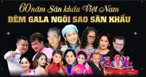 NSND Hương Bông, Hoàng Dũng hội ngộ trong gala Ngôi sao sân khấu ảnh 2