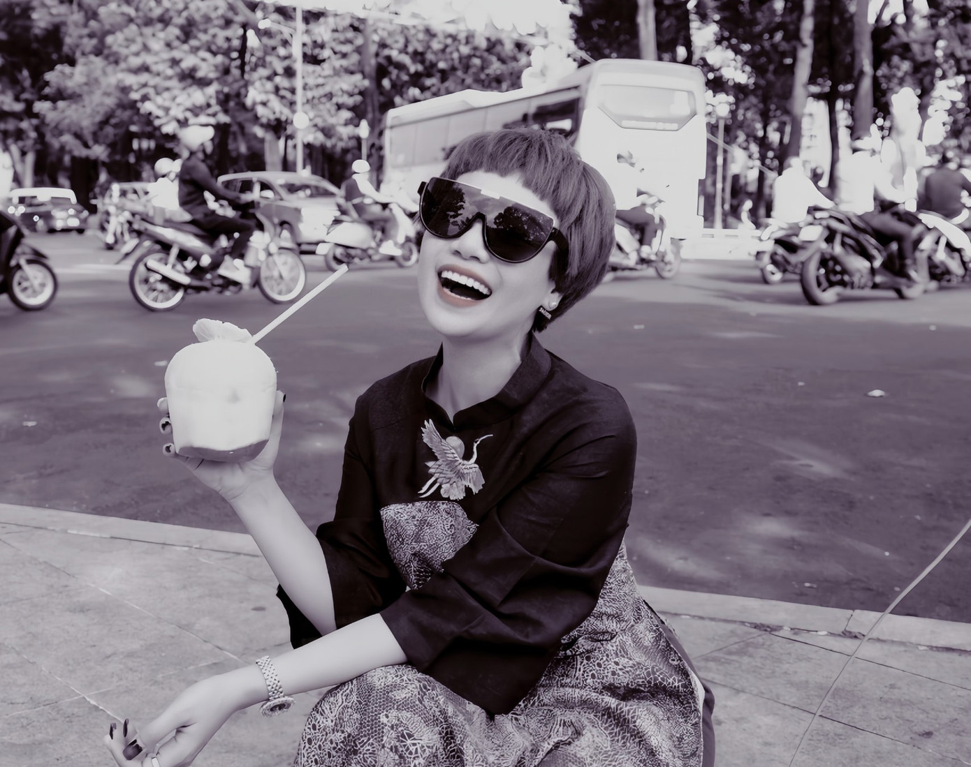 Ngọc Khuê trải nghiệm xuân phương Nam cùng những dự định đột phá cho năm mới. Ảnh:Đại Ngô.