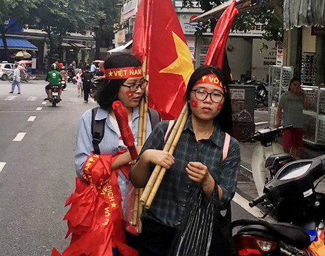 Ngàn cung bậc cảm xúc của CĐV Việt Nam ở trận bán kết ảnh 39