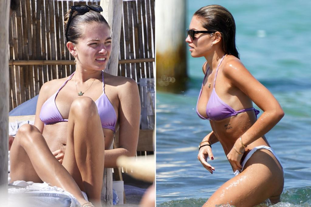 Hôm thứ Năm (29/7, giờ địa phương), cánh săn ảnh bắt gặp Thylane Blondeau đi tắm biển ở Saint Tropez (Pháp). Hôm thứ Năm (29/7, giờ địa phương), cánh săn ảnh bắt gặp Thylane Blondeau đi tắm biển ở Saint Tropez (Pháp).