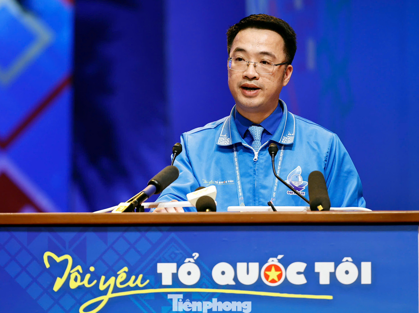 Anh Nguyễn Tường Lâm phát biểu khai mạc Đại hội. Anh Nguyễn Tường Lâm phát biểu khai mạc Đại hội.