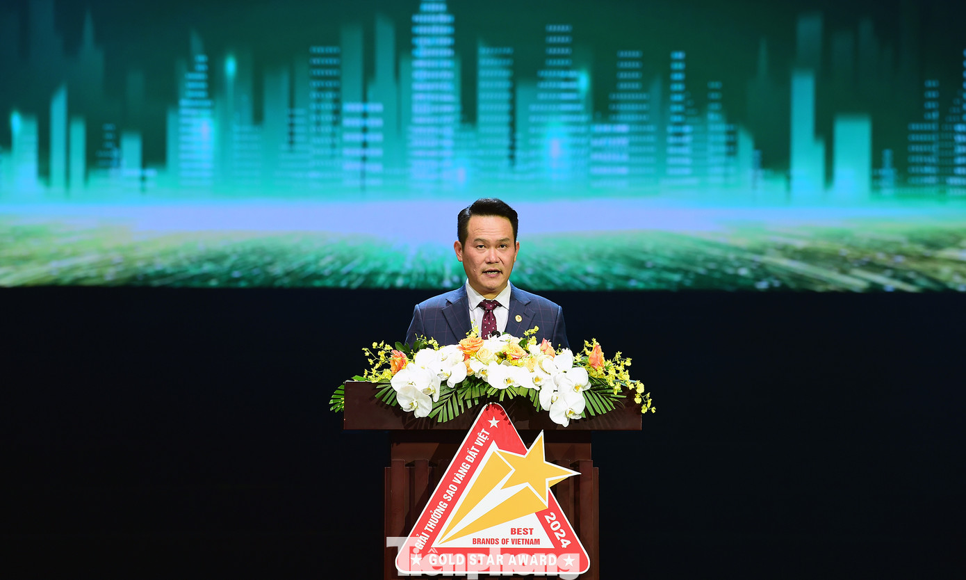 Anh Đặng Hồng Anh phát biểu tại chương trình. Ảnh: Xuân Tùng