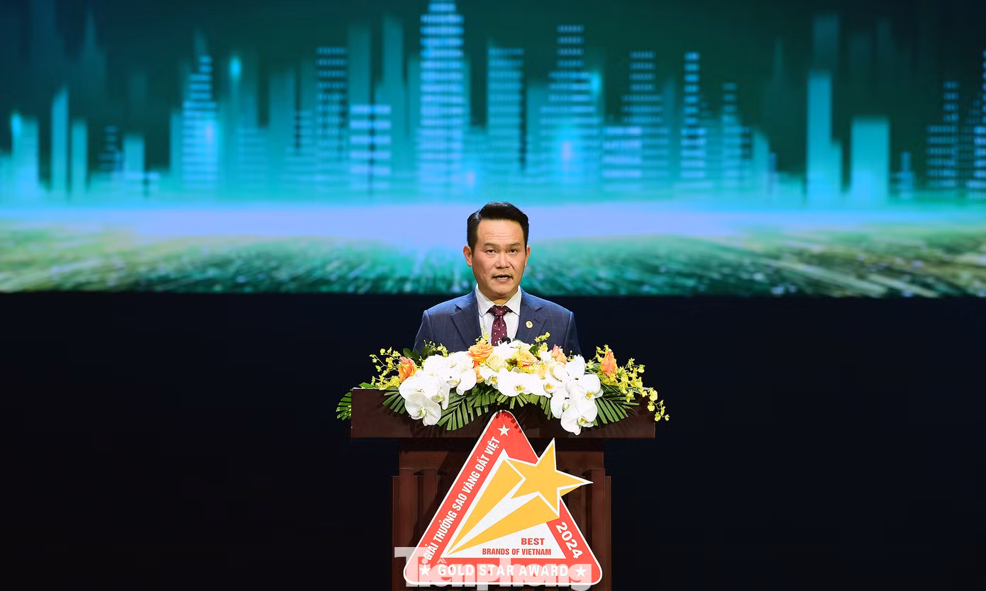 Anh Đặng Hồng Anh phát biểu tại chương trình. Ảnh: Xuân Tùng