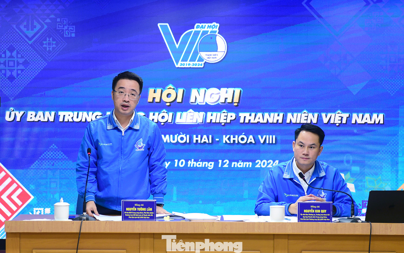 Anh Nguyễn Tường Lâm phát biểu định hướng hội nghị. Ảnh: Xuân Tùng