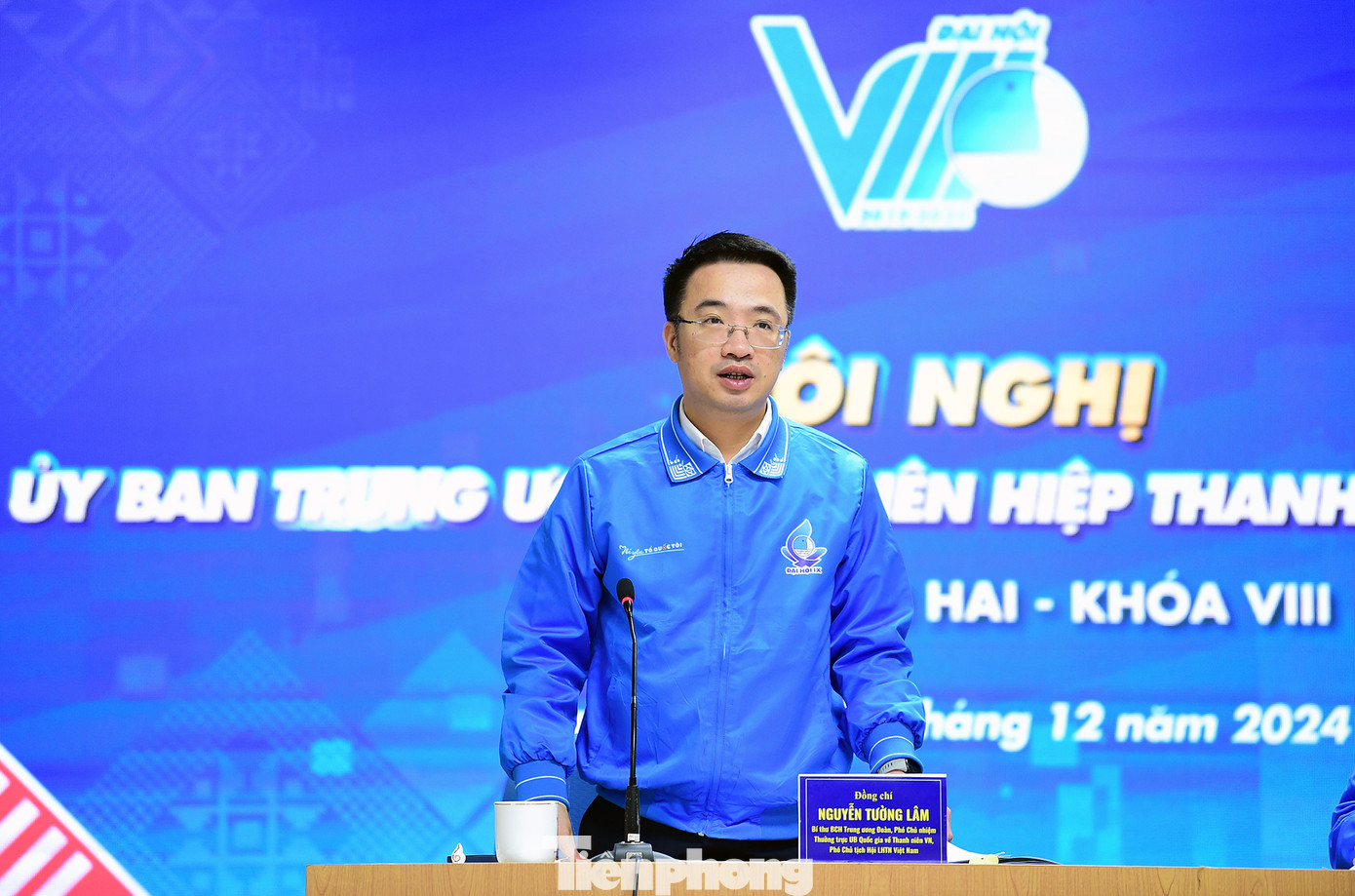 Anh Nguyễn Tường Lâm phát biểu kết luận hội nghị. Ảnh: Xuân Tùng