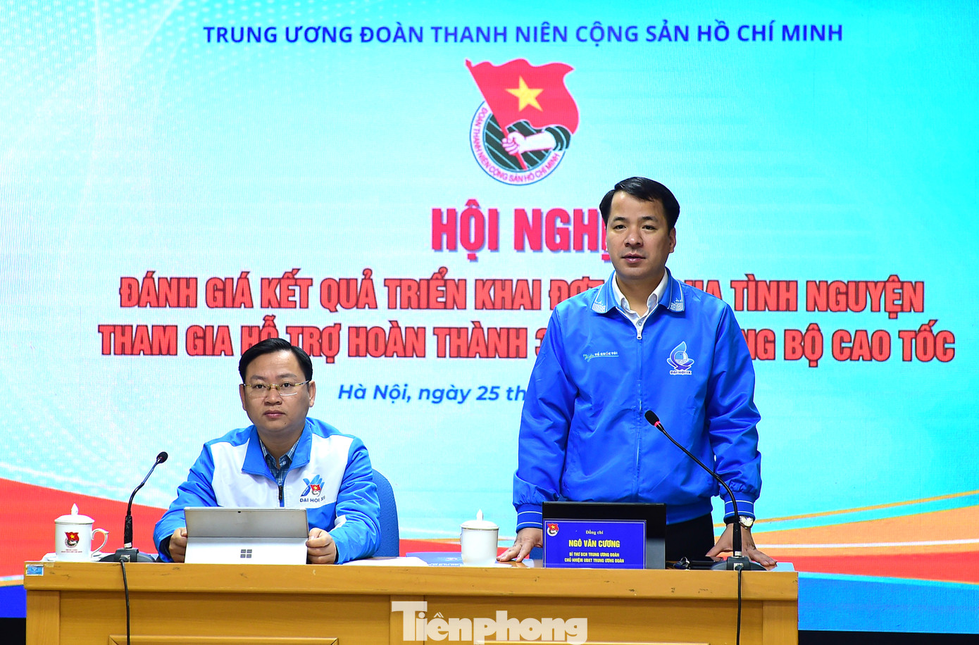 Anh Ngô Văn Cương phát biểu kết luận hội nghị. Ảnh: Xuân Tùng