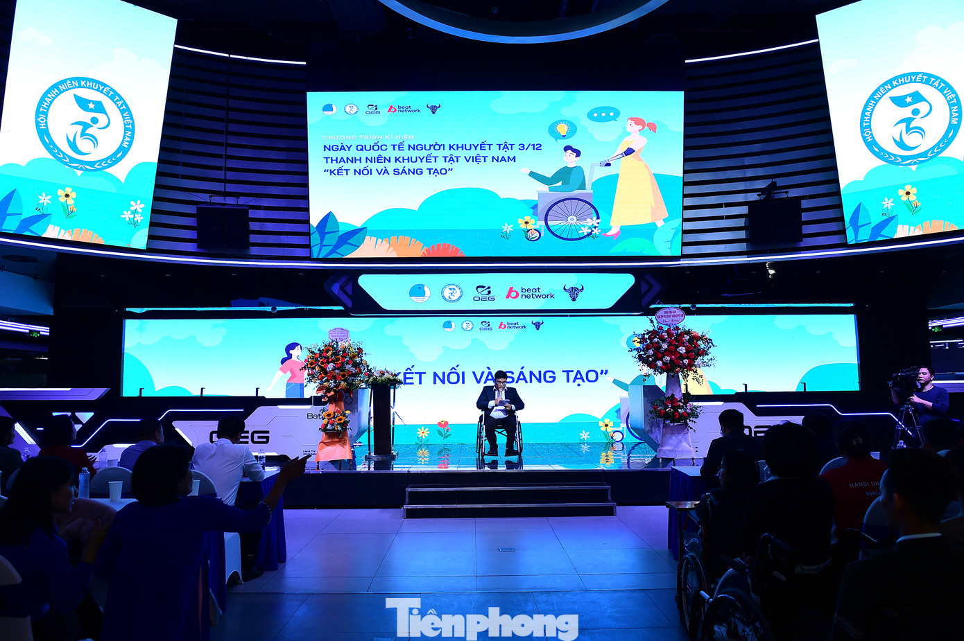 Chương trình kỷ niệm ngày quốc tế người khuyết tật (3/12). Ảnh: Xuân Tùng Chương trình kỷ niệm ngày quốc tế người khuyết tật (3/12). Ảnh: Xuân Tùng