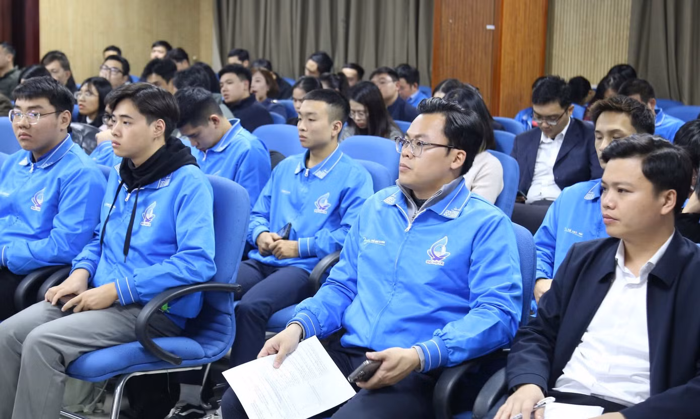 Ban Tổ chức Đại hội đã gặp mặt, tập huấn công tác tổ chức, phục vụ tại Đại hội. Ảnh: BTC