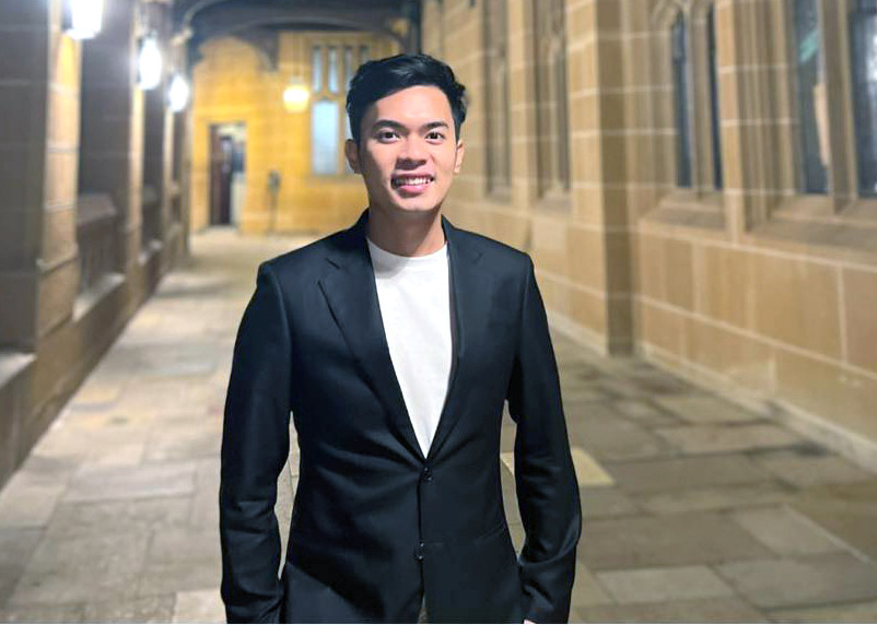 Anh Huỳnh Tấn Đạt. Ảnh: NVCC