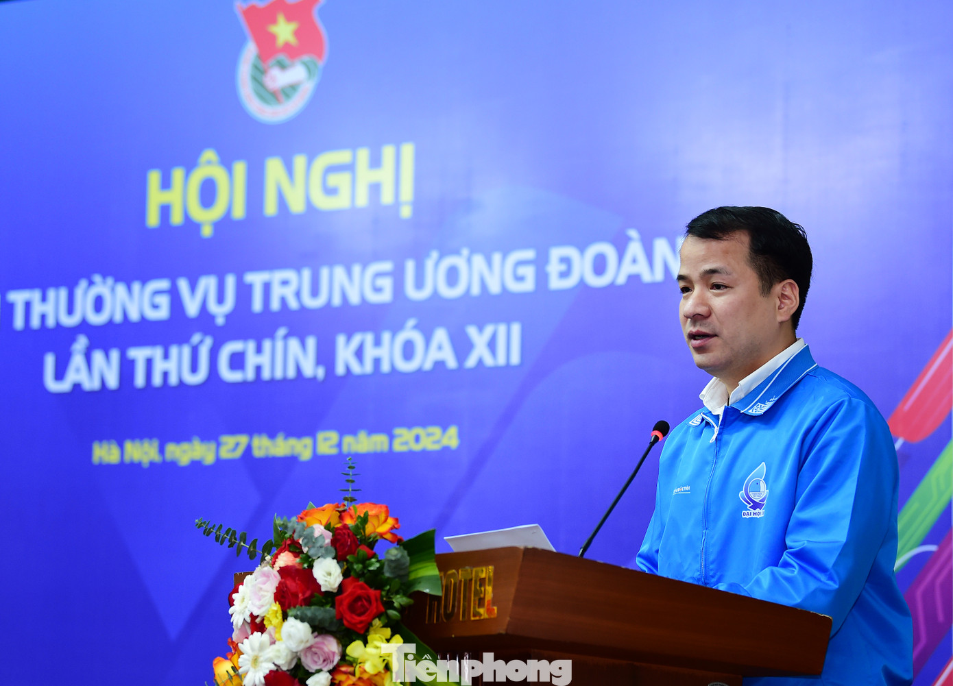 Anh Ngô Văn Cương phát biểu khai mạc hội nghị. Ảnh: Xuân Tùng Anh Ngô Văn Cương phát biểu khai mạc hội nghị. Ảnh: Xuân Tùng