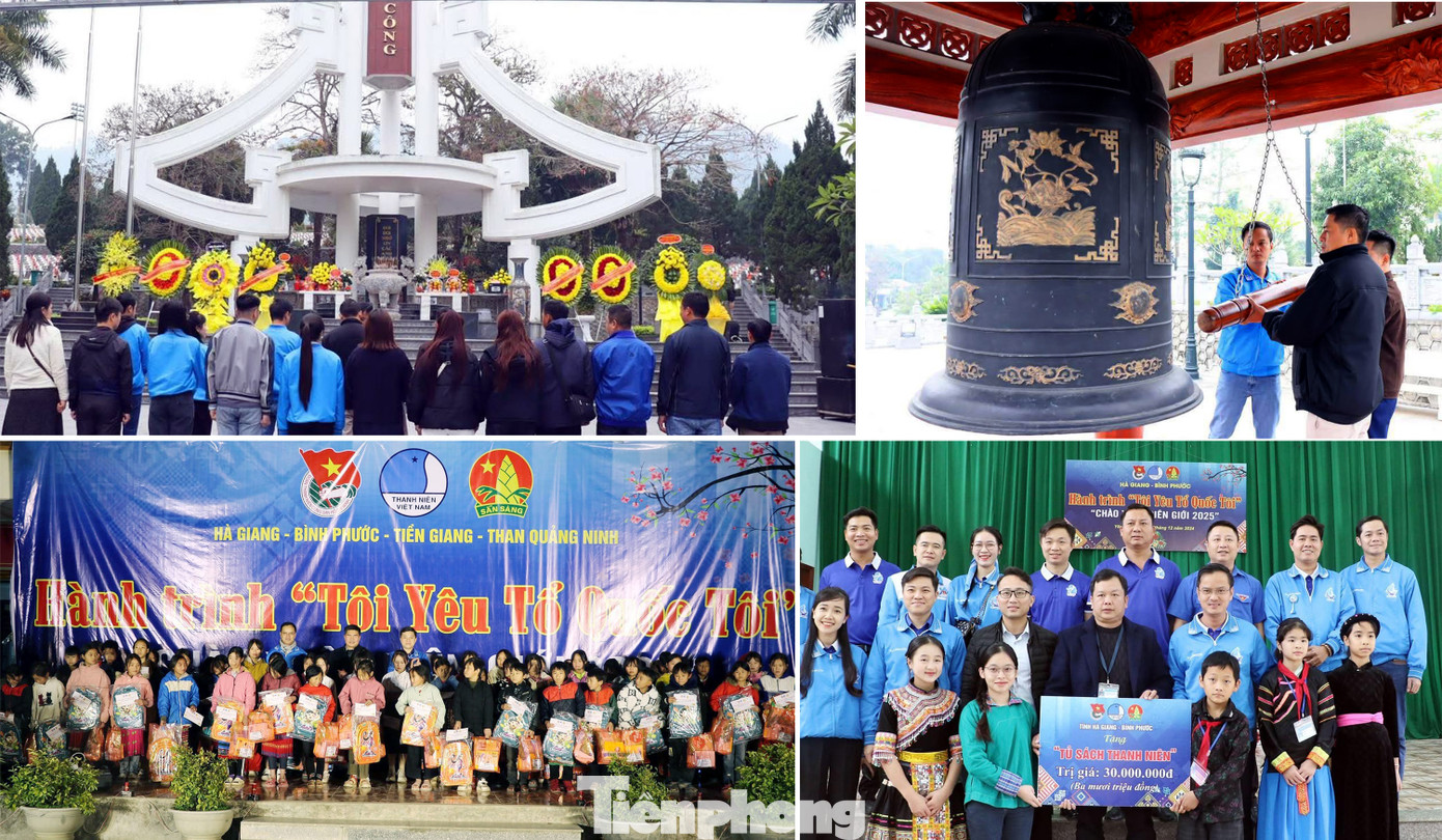 Hoạt động của thanh niên tại Hà Giang. Ảnh: TĐ