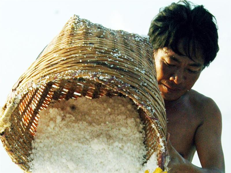 Diêm dân đang khốn đốn vì muối rớt giá