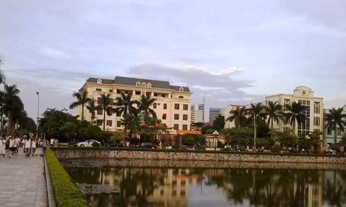 Trụ sở UBNDTP Thái Bình sau khi xảy ra sự việc. Ảnh: CTV. Trụ sở UBNDTP Thái Bình sau khi xảy ra sự việc. Ảnh: CTV