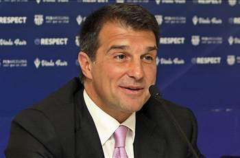 Lamporta khi còn làm Chủ tịch Barca