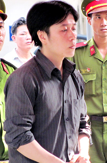 Bị cáo Tú tại tòa