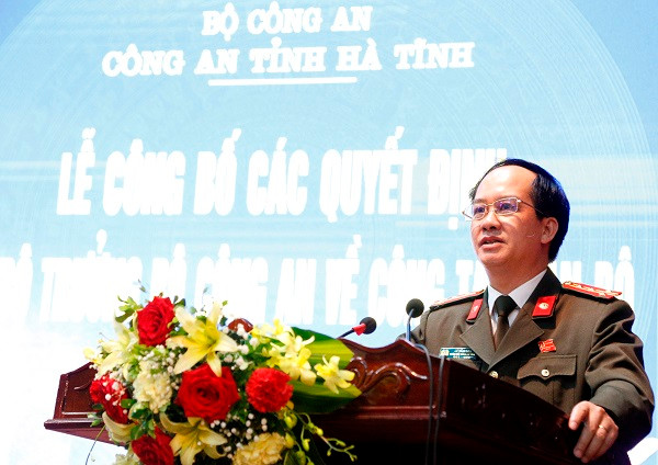 Bổ nhiệm Phó Tư lệnh Cảnh sát cơ động ảnh 1