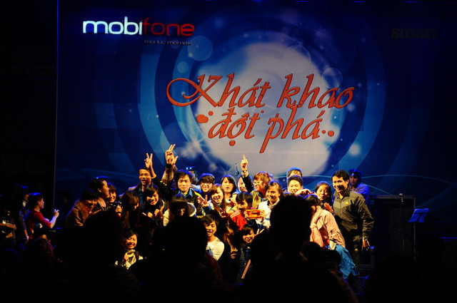 Chương trình kết thúc trong sự nuối tiếc của các bạn trẻ