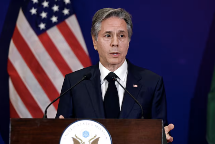 Ngoại trưởng Mỹ Antony Blinken. (Ảnh: Reuters) Ngoại trưởng Mỹ Antony Blinken. (Ảnh: Reuters)