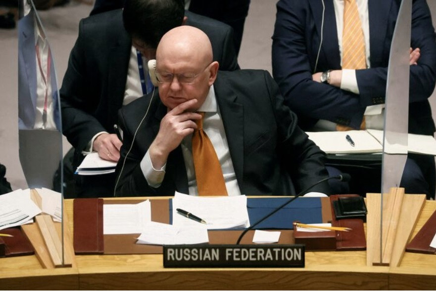 Đại sứ Nga tại Liên Hợp Quốc Vassily Nebenzia. (Ảnh: Reuters)