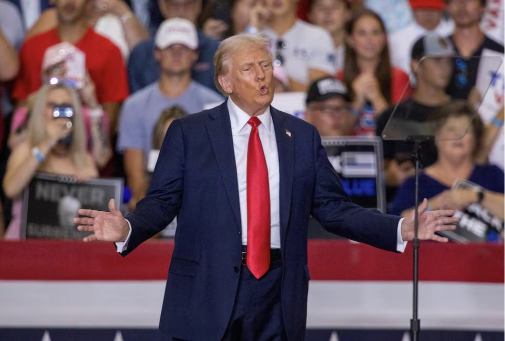 Ứng viên tổng thống đảng Cộng hòa Donald Trump. (Ảnh: Reuters) Ứng viên tổng thống đảng Cộng hòa Donald Trump. (Ảnh: Reuters)