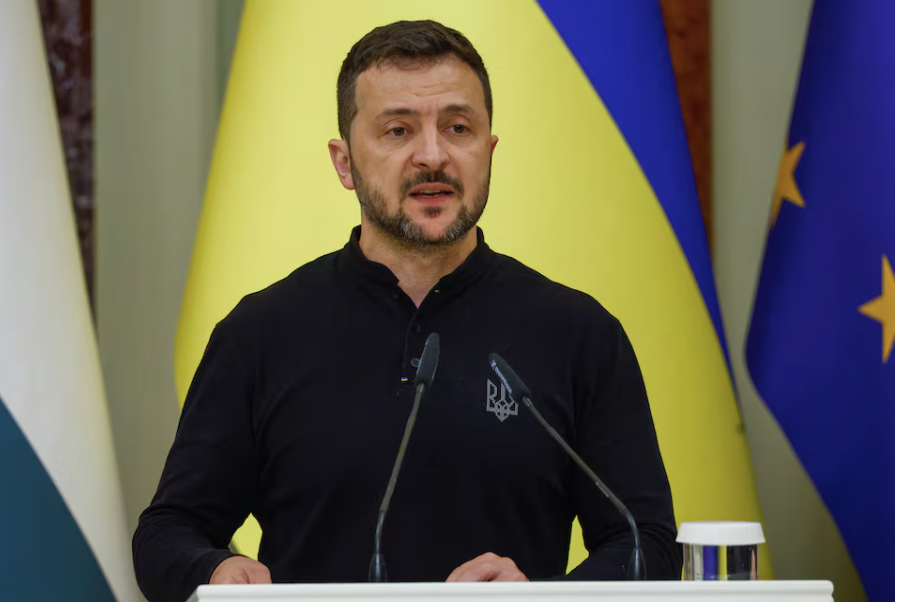 Tổng thống Ukraine Volodymir Zelensky. (Ảnh: Reuters) Tổng thống Ukraine Volodymir Zelensky. (Ảnh: Reuters)