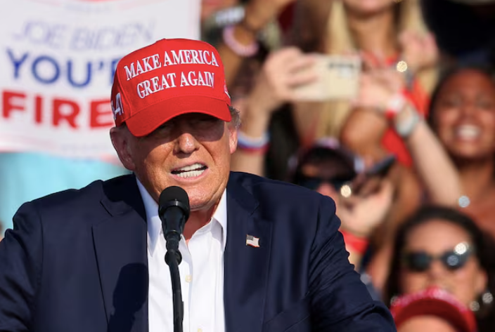 Cựu Tổng thống Mỹ Donald Trump. (Ảnh: Reuters) Cựu Tổng thống Mỹ Donald Trump. (Ảnh: Reuters)