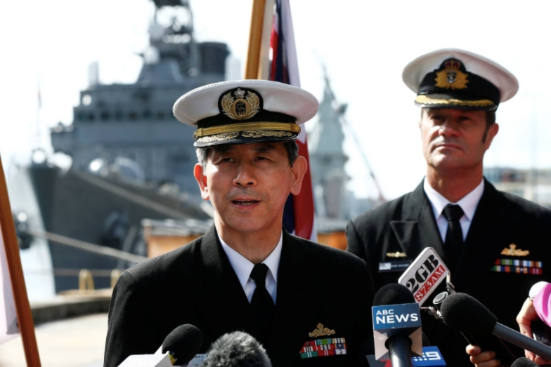 Tham mưu trưởng Lực lượng Phòng vệ trên biển Nhật Bản Ryo Sakai. (Ảnh: Kyodo) Tham mưu trưởng Lực lượng Phòng vệ trên biển Nhật Bản Ryo Sakai. (Ảnh: Kyodo)