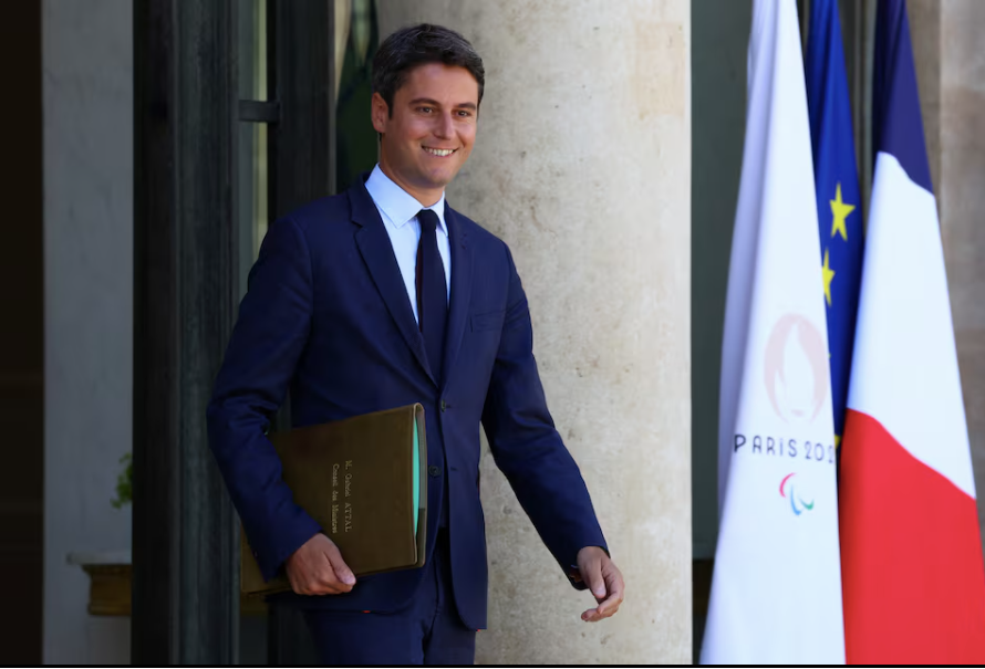 Thủ tướng Gabriel Attal. (Ảnh: Reuters)