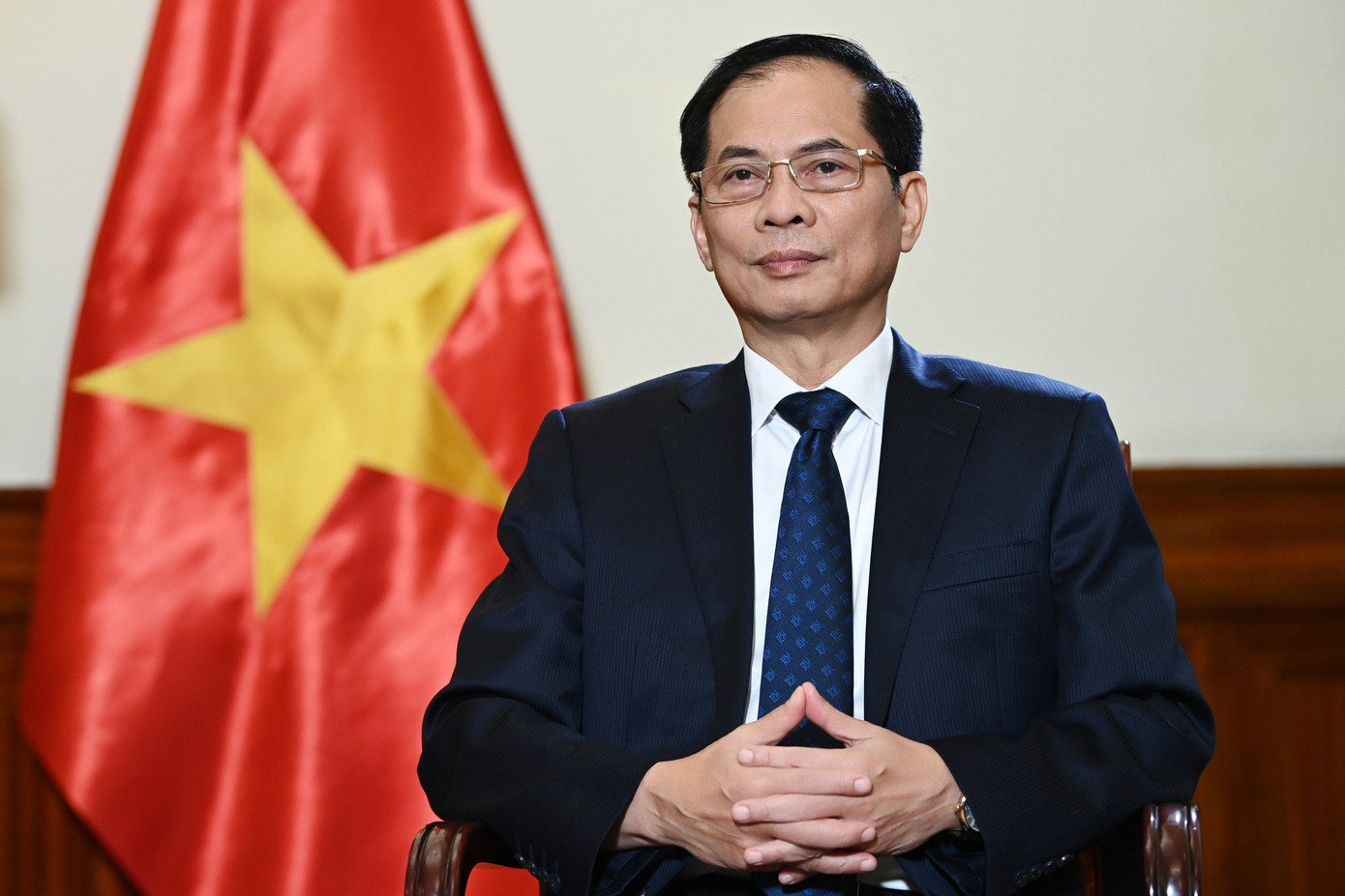 Bộ trưởng Ngoại giao Bùi Thanh Sơn. (Ảnh: Như Ý)