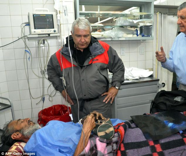 Ông Gomez hiện đang được điều trị tại một bệnh viện ở Uruguay