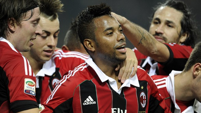 Robinho trong mùa áo Milan