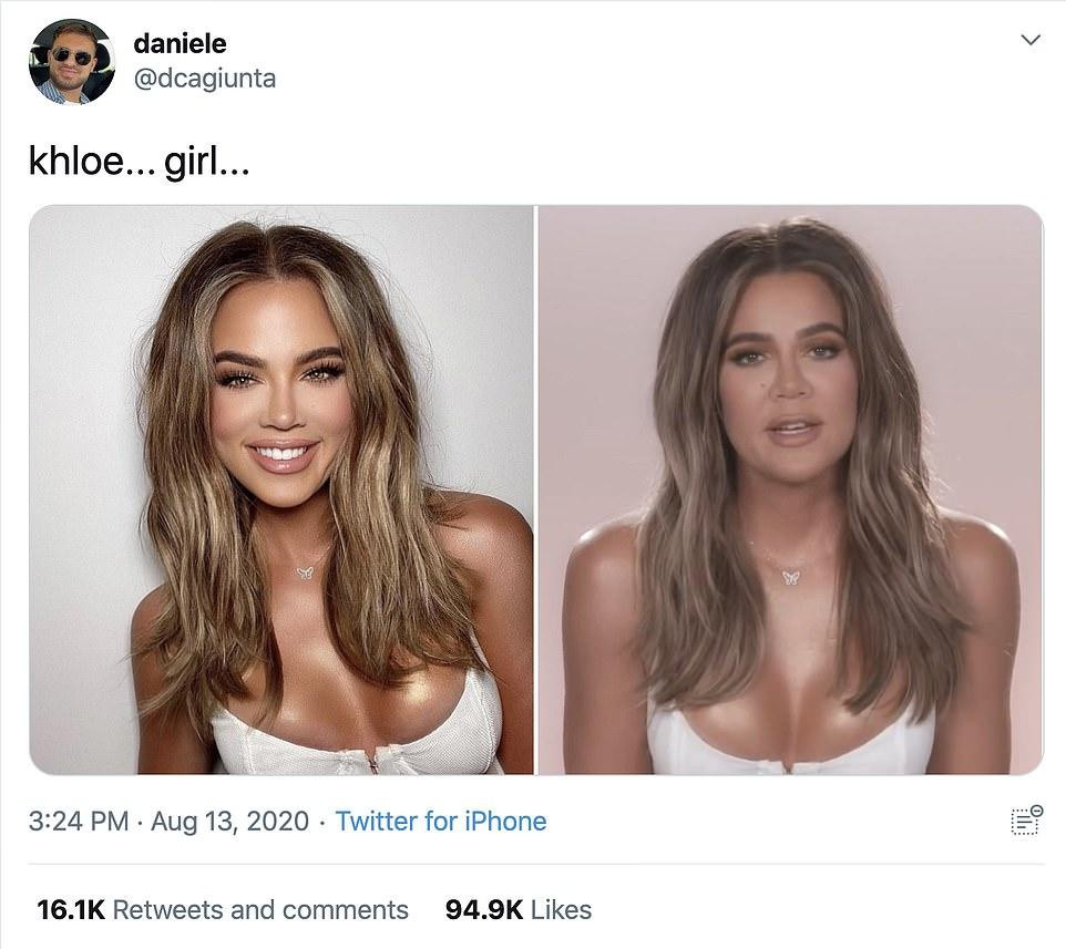 Khloe nhiều lần bị "soi" dùng photoshop quá đà. Khloe nhiều lần bị "soi" dùng photoshop quá đà.