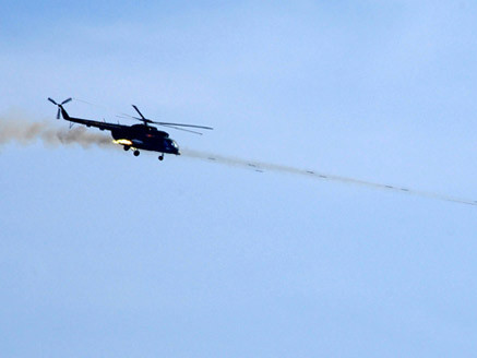 Trực thăng Mi-8 Trung đoàn 917 bắn rocket tiêu diệt mục tiêu