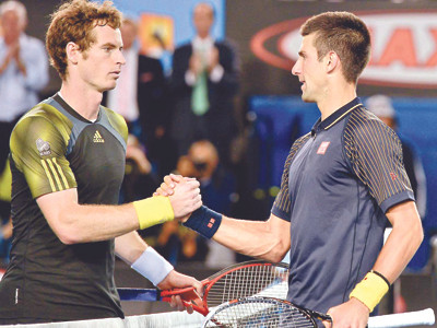 Murray và Djokovic là cặp đấu đầy duyên nợ. Ảnh: Daily-Sun. Murray và Djokovic là cặp đấu đầy duyên nợ. Ảnh: Daily-Sun